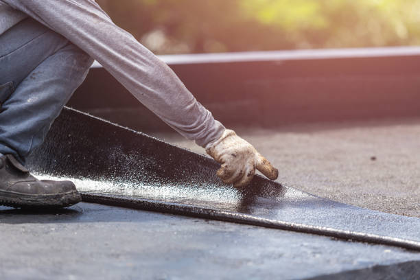 Professional Emergency Waterproofing technician working in Jericho, NY